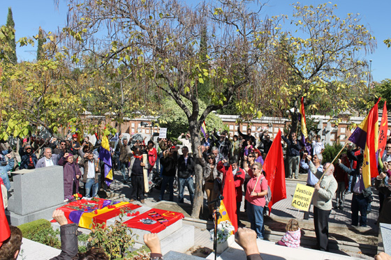 Homenaje en Madrid a los ltimos fusilados del franquismo